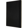 Блокнот MOLESKINE Classic Soft A4, нелинованный, чёрный QP643