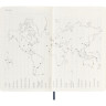 Еженедельник MOLESKINE CLASSIC SOFT WKNT LARGE (синий сапфир) DSB2012WN3